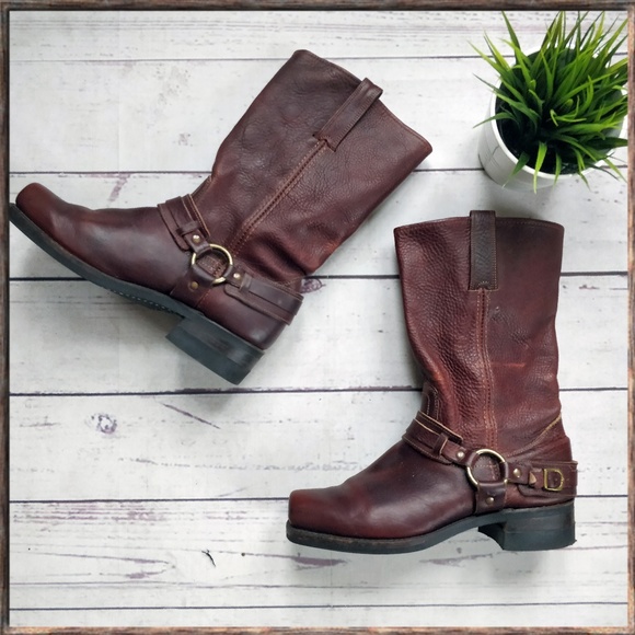 frye men's motorcycle boots